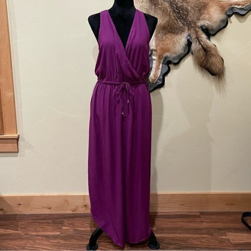 Swimsuits for All Coverup Dress 14/16 Purple Spice Beach Vacation Pool Travel